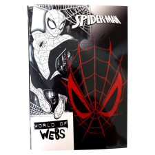 Pókember Pókember World of Webs B/5 vonalas füzet 40 lapos füzet