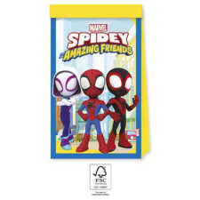 Pókember Spidey papírzacskó 4 db-os FSC ajándéktasak