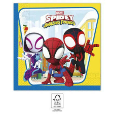Pókember Spidey szalvéta 20 db-os 33x33 cm FSC papírárú, csomagoló és tárolóeszköz