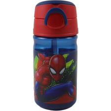 Pókember Splotch műanyag kulacs akasztóval 350 ml kulacs, kulacstartó