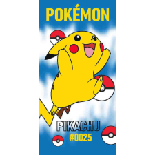Pokémon #0025 fürdőlepedő, strand törölköző 70x140cm lakástextília