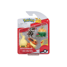 Pokémon 3 db-os figura - Appltun, Tyrunt, Flareon játékfigura