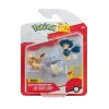  Pokémon 3 db-os figura csomag - Eevee, Murkrow, Wartortle