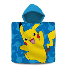  Pokémon Blue strand törölköző poncsó 60x120 cm babatörülköző, kifogó