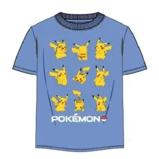 Pokémon Fun Squad Light Blue gyerek rövid póló, felső 3 év / 98 cm