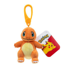  Pokémon kulcstartós plüssfigura - Charmander 8 cm játékfigura