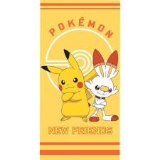  Pokémon New Friends fürdőlepedő, strand törölköző 70x140cm babatörülköző, kifogó