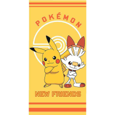 Pokémon New Friends fürdőlepedő, strand törölköző 70x140cm lakástextília