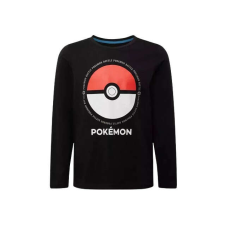 Pokémon Pokémon gyerek hosszú ujjú póló felső fekete 12év