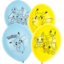 Pokemon Pokémon léggömb, lufi 6 db-os party kellék