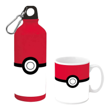 Pokémon porcelán bögre és alumínium kulacs szett Díszdobozban bögrék, csészék