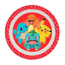  Pokémon Red műanyag lapostányér babaétkészlet
