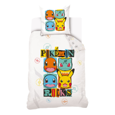 Pokémon Rocks ágyneműhuzat 140×200cm, 70×90 cm lakástextília