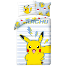 Pokémon Thunderbolt ágyneműhuzat 140×200cm, 70×90 cm lakástextília