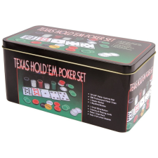  Pókerszett fémdobozban 9180B-1 kártyajáték