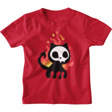  Pokoli Cica - Gyerek Póló gyerek póló