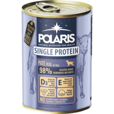 Polaris Single Protein Paté borjúhús konzerv kutyáknak, 6x400 g kutyaeledel