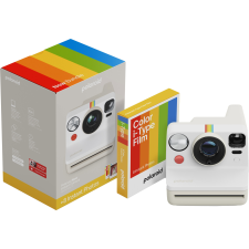 Polaroid Now Gen 3 Pebble White + színes film (8 fotó) fényképező