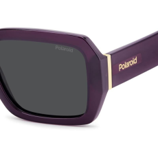 Polaroid unisex Polaroid PLD 6223/S/X B3V/M9 polarizált napszemüveg, műanyag, lila, 54 mm