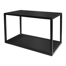  Polc, fekete, ARAKA/MENZO/SIBER ONE LOFT 60 G-36 bútor