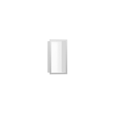 Polc Hansgrohe XtraStoris Individual rámmal rozsdamentes acél 56096800 fürdőszoba kiegészítő