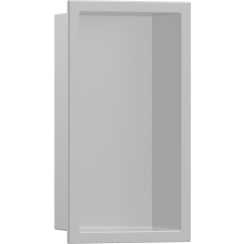Polc Hansgrohe XtraStoris Original betonszürke 56092380 fürdőszoba kiegészítő