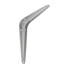  Polctartó konzol fém 300x350mm ezüst 5094 bútor