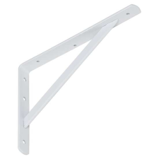 Polctartó konzol fém erősített 200x300x30mm fehér 53581 bútor
