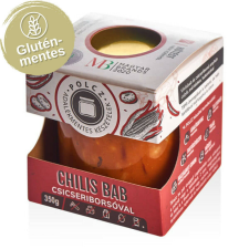 Polcz chilis bab csicseriborsóval adalékmentes készétel 350 g (Gluténmentes) előétel és snack