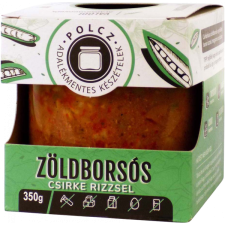POLCZ ZÖLDBORSÓS CSIRKE RIZZSEL 350 G konzerv