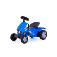 Polesie Traktor Turbo 2 pedálokkal, 78x44x54 cm, Polesie lábbal hajtható járgány