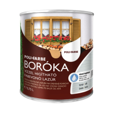 Poli-Farbe Boróka lazúr - fehér - 0,75 l favédőszer és lazúr