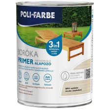 Poli-Farbe Boróka primer fakonzerváló alapozó 2,5 l színtelen favédőszer és lazúr