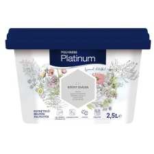 Poli-Farbe Platinum beltéri falfesték Ezüst zsálya E20 2,5l fal- és homlokzatfesték
