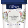 Poli-Farbe PLATINUM SZÍNES BELTÉRI DISZPERZIÓS FALFESTÉK 5L E10 EZÜST CINERÁRIA