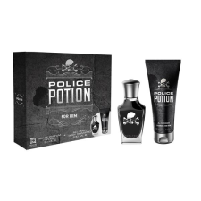 Police Potion For Him, SET: edp 30ml + tusfürdő gél 100ml kozmetikai ajándékcsomag