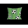  Poliészter-pamut párnahuzat FOOTBALL TIME POLY 45x45 cm, zöld