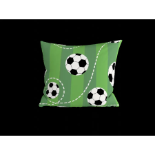  Poliészter-pamut párnahuzat FOOTBALL TIME POLY 45x45 cm, zöld lakástextília