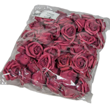  Polifoam rózsafej BUR D4cm M2,5cm 50db-os csomag dekorációs kellék