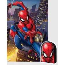 Polifoam Spiderman - Pókember 3D puzzle fém dobozban - 300 darabos puzzle, kirakós