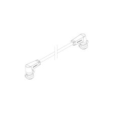 POLINI E-Bike Akkumulátor Kábel 700mm kerékpár és kerékpáros felszerelés