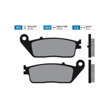 POLINI fékbetétek Kymco Xcitinghoz Polini Futómű és fék alkatrészek Fékalkatrészek egyéb motorkerékpár alkatrész
