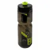 Polisport Vízflaska S800 Átlátszó Fekete/Citromzöld Csavaros Tetővel 700ml POLISPORT  Bicikli alkatrészek Kerékpáros kiegészítők Kerékpár kulacsok és kulacstartók