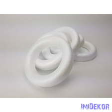  Polisztirol félkoszorú 14,5cm 5db/cs dekorációs kellék