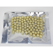  Polisztirol golyó kicsi csillámos - ARANY dekorációs kellék