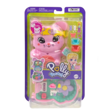  Polly Pocket nyuszis teázó szett játékfigura
