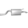 POLMO hátsó kipufogódob, FIAT Idea, Punto II, Lancia Musa, Ypsilon, Hatchback, 1.3, 2003-2010