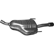  Polmo hátsó kipufogódob, OPEL Astra H, 2004-2010 kipufogó alkatrész