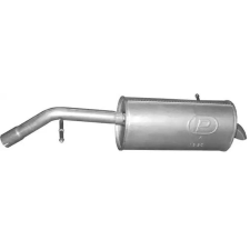 POLMO hátsó kipufogódob, Peugeot 207, Hatchback, Kombi, CC, 1.6D, 2006-2011 kipufogó alkatrész