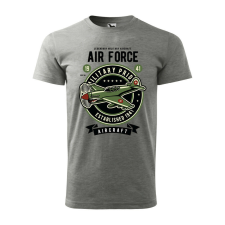 Póló Air force mintával - Szürke L méretben ajándéktárgy